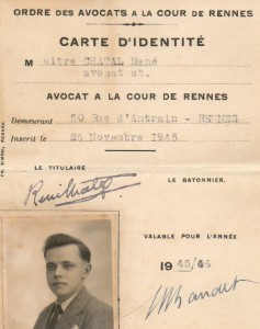 Carte d'indentité René Chatal