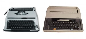 Machines à écrire totalement mécaniques
